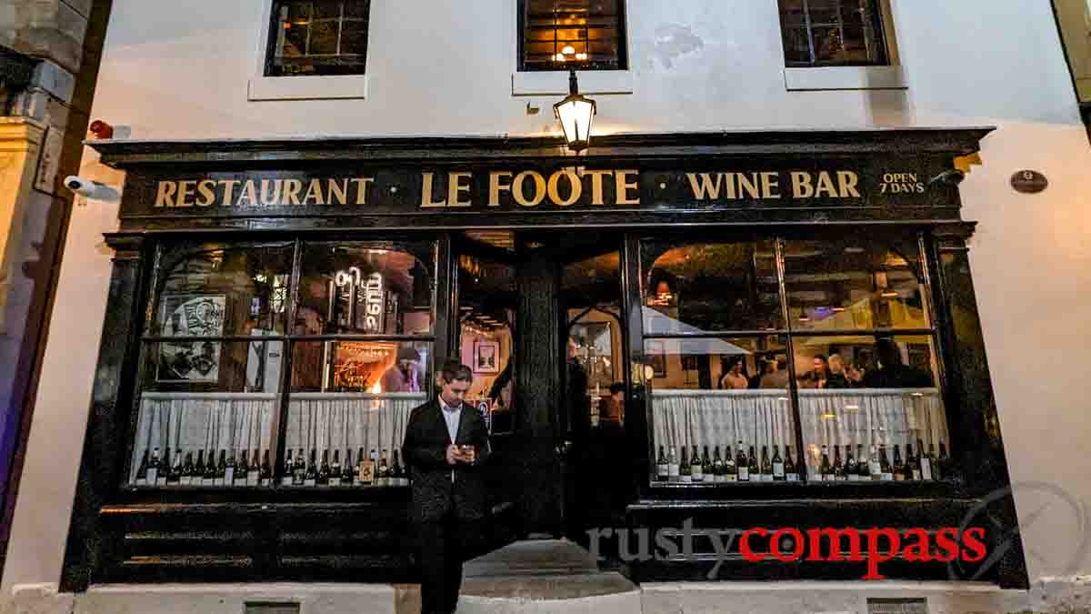 Le Foote Wine Bar, The Rocks